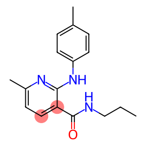 6-Methyl-N-propyl-2-(p-toluidino)nicotinamide