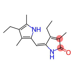 3-Methyl-4-ethyl-5-(3,5-dimethyl-4-ethyl-1H-pyrrole-2-ylmethylene)-1H-pyrrole-2(5H)-one