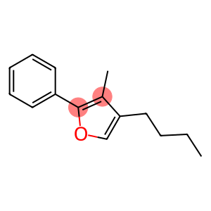 3-Methyl-2-phenyl-4-butylfuran