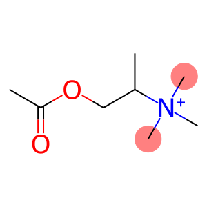 (1-Methyl-2-acetoxyethyl)trimethylaminium