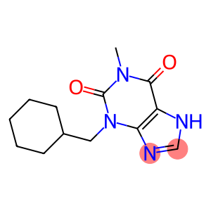 1-Methyl-3-(cyclohexylmethyl)xanthine