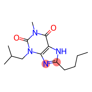 1-Methyl-3-isobutyl-8-butylxanthine