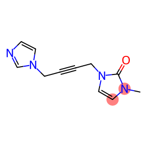 3-Methyl-1-[4-(1H-imidazol-1-yl)-2-butynyl]-1H-imidazol-2(3H)-one