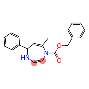 7-Methyl-5-phenyl-4,5-dihydro-1H-1,4-diazepine-1-carboxylic acid benzyl ester