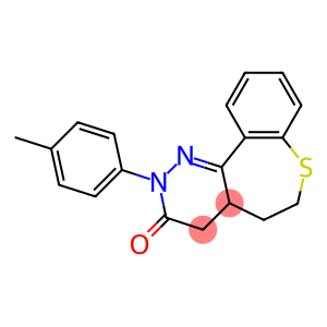 2-(4-Methylphenyl)-4,4a,5,6-tetrahydro[1]benzothiepino[5,4-c]pyridazin-3(2H)-one