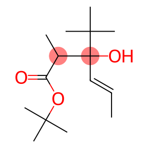 2-Methyl-3-hydroxy-3-tert-butyl-4-hexenoic acid tert-butyl ester