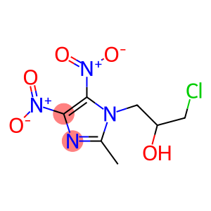 2-Methyl-4,5-dinitro-1-(3-chloro-2-hydroxypropyl)-1H-imidazole