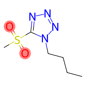 Methyl 1-butyl-1H-tetrazol-5-yl sulfone