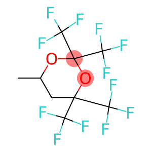 6-Methyl-2,2,4,4-tetrakis(trifluoromethyl)-1,3-dioxane