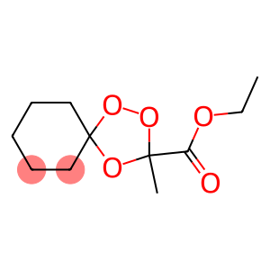 3'-Methylspiro[cyclohexane-1,5'-[1,2,4]trioxolane]-3'-carboxylic acid ethyl ester