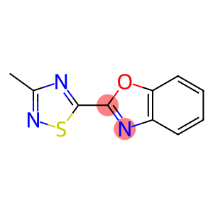 2-(3-Methyl-1,2,4-thiadiazol-5-yl)benzoxazole