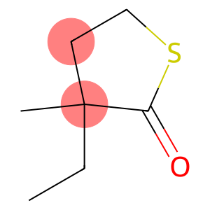 α-Ethyl-α-methyl-γ-thiobutyrolactone