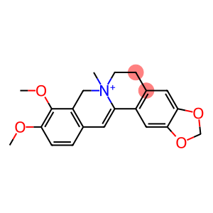 9,10-Dimethoxy-7-methyl-5,6,7,8-tetrahydrobenzo[g]-1,3-benzodioxolo[5,6-a]quinolizinium