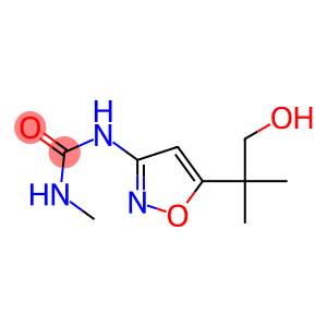 1-Methyl-3-[5-(1,1-dimethyl-2-hydroxyethyl)-3-isoxazolyl]urea