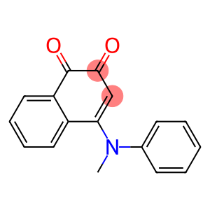 4-(Methylphenylamino)-1,2-naphthoquinone