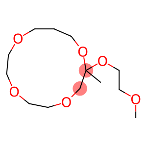 2-Methyl-2-(2-methoxyethoxy)-1,4,7,10-tetraoxacyclotridecane