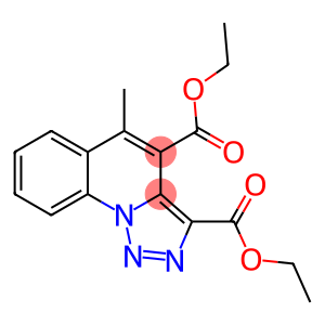 5-Methyl[1,2,3]triazolo[1,5-a]quinoline-3,4-dicarboxylic acid diethyl ester