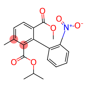 3-Methyl-6-methoxycarbonyl-2'-nitro-1,1'-biphenyl-2-carboxylic acid isopropyl ester