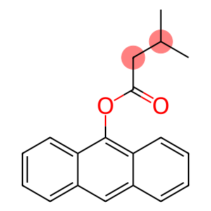 3-Methylbutanoic acid (anthracen-9-yl) ester