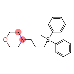 4-[3-(Methyldiphenylsilyl)propyl]morpholine