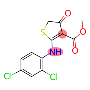 METHYL 2-[(2,4-DICHLOROPHENYL)AMINO]-4-OXO-4,5-DIHYDROTHIOPHENE-3-CARBOXYLATE