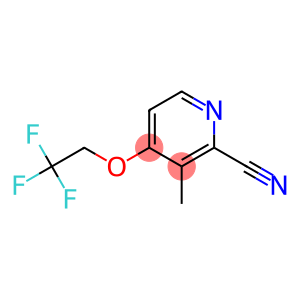 3-METHYL-4-(2,2,2-TRIFLUORO-ETHOXY)-PYRIDINE-2-CARBONITRILE