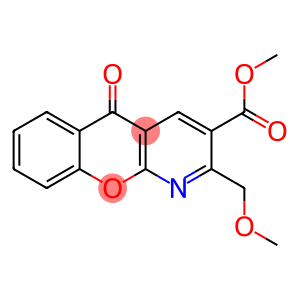 METHYL 2-(METHOXYMETHYL)-5-OXO-5H-CHROMENO[2,3-B]PYRIDINE-3-CARBOXYLATE