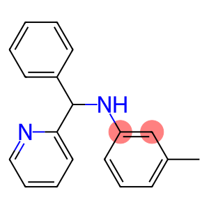 3-methyl-N-[phenyl(pyridin-2-yl)methyl]aniline