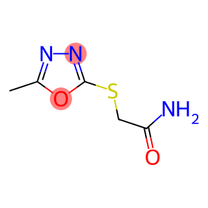 2-[(5-METHYL-1,3,4-OXADIAZOL-2-YL)SULFANYL]ACETAMIDE