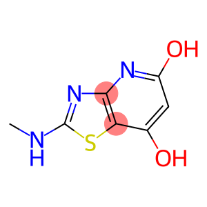 2-(METHYLAMINO)THIAZOLO[4,5-B]PYRIDINE-5,7-DIOL