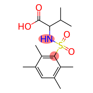 3-METHYL-2-[[(2,3,5,6-TETRAMETHYLPHENYL)SULFONYL]AMINO]BUTANOIC ACID