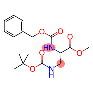 METHYL 2-(S)-[N-CARBOBENZYLOXY]AMINO-3-[N-TERT-BUTYLOXYCARBONYL]AMINOPROPIONATE