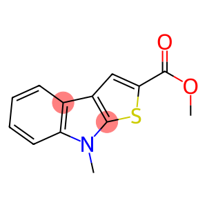 METHYL 8-METHYL-8H-THIENO[2,3-B]INDOLE-2-CARBOXYLATE