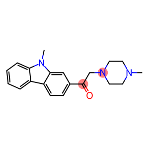 2-(9-METHYL-9H-CARBAZOL-2-YL)-1-(4-METHYL-PIPERAZIN-1-YL)-ETHANONE