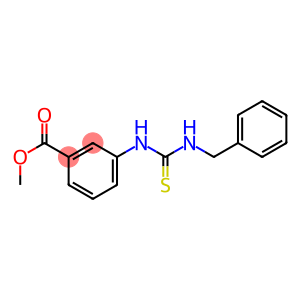 methyl 3-{[(benzylamino)carbothioyl]amino}benzoate