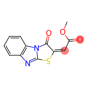 methyl 2-(3-oxo-2,3-dihydrobenzo[4,5]imidazo[2,1-b][1,3]thiazol-2-yliden)acetate