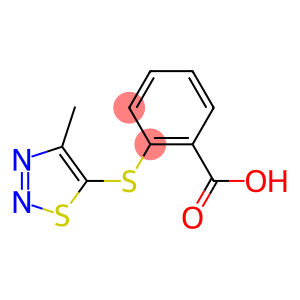 2-[(4-methyl-1,2,3-thiadiazol-5-yl)sulfanyl]benzenecarboxylic acid