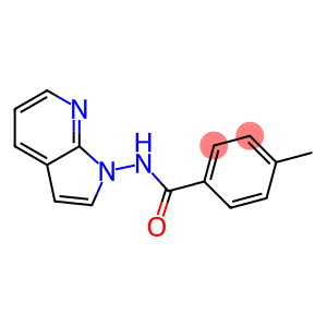 4-methyl-N-(1H-pyrrolo[2,3-b]pyridin-1-yl)benzenecarboxamide