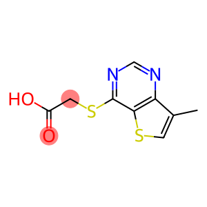 2-((7-甲基噻吩并[3,2-D]嘧啶-4-基)硫代)乙酸
