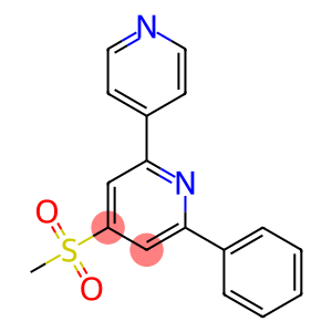 4-(methylsulfonyl)-2-phenyl-6-(4-pyridyl)pyridine