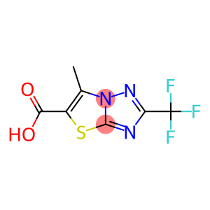 6-methyl-2-(trifluoromethyl)[1,2,4]triazolo[5,1-b][1,3]thiazole-5-carboxylic acid