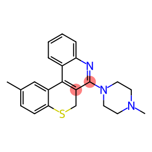 2-methyl-7-(4-methylpiperazino)-6H-thiochromeno[3,4-c]quinoline