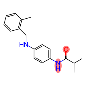 2-METHYL-N-(4-((2-METHYLBENZYL)AMINO)PHENYL)PROPANAMIDE