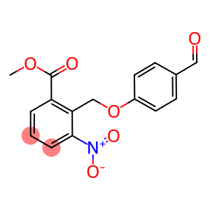 METHYL 2-[(4-FORMYLPHENOXY)METHYL]-3-NITROBENZENECARBOXYLATE