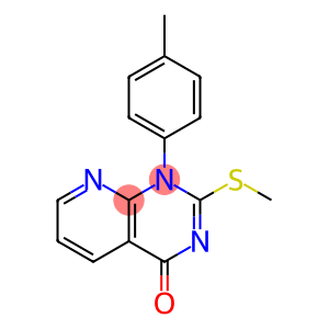 1-(4-methylphenyl)-2-(methylthio)-1,4-dihydropyrido[2,3-d]pyrimidin-4-one