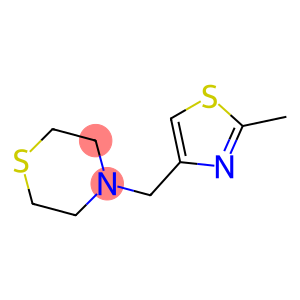 4-[(2-methyl-1,3-thiazol-4-yl)methyl]thiomorpholine