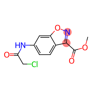 methyl 6-[(2-chloroacetyl)amino]-1,2-benzisoxazole-3-carboxylate