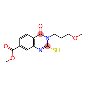 METHYL 2-MERCAPTO-3-(3-METHOXYPROPYL)-4-OXO-3,4-DIHYDROQUINAZOLINE-7-CARBOXYLATE