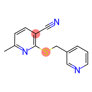 6-METHYL-2-[(PYRIDIN-3-YLMETHYL)SULFANYL]NICOTINONITRILE