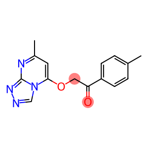 1-(4-methylphenyl)-2-[(7-methyl[1,2,4]triazolo[4,3-a]pyrimidin-5-yl)oxy]ethan-1-one